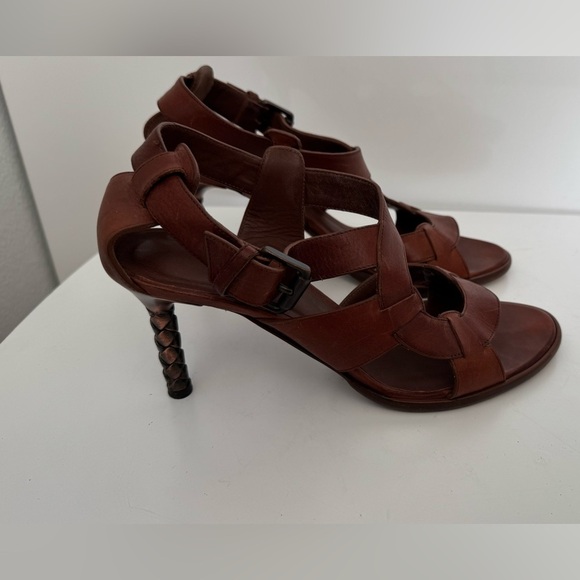 Bottega Veneta strap leather Sandals size 37 - Picture 2 of 6